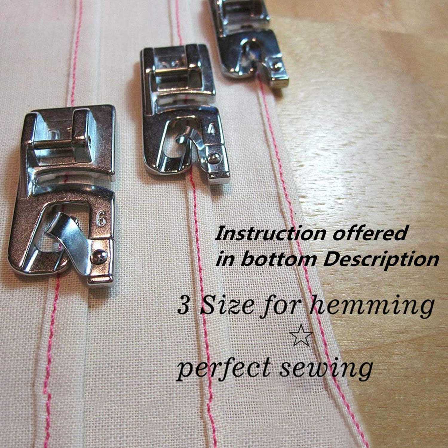 Sewing Roll - Narrow Rolled Hem Foot Sewing Machine