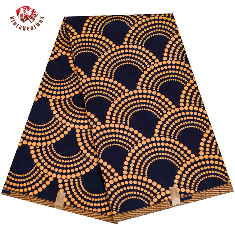 Sewing Batik - BintaRealWax Châu Phi Vải Quạt Hoa