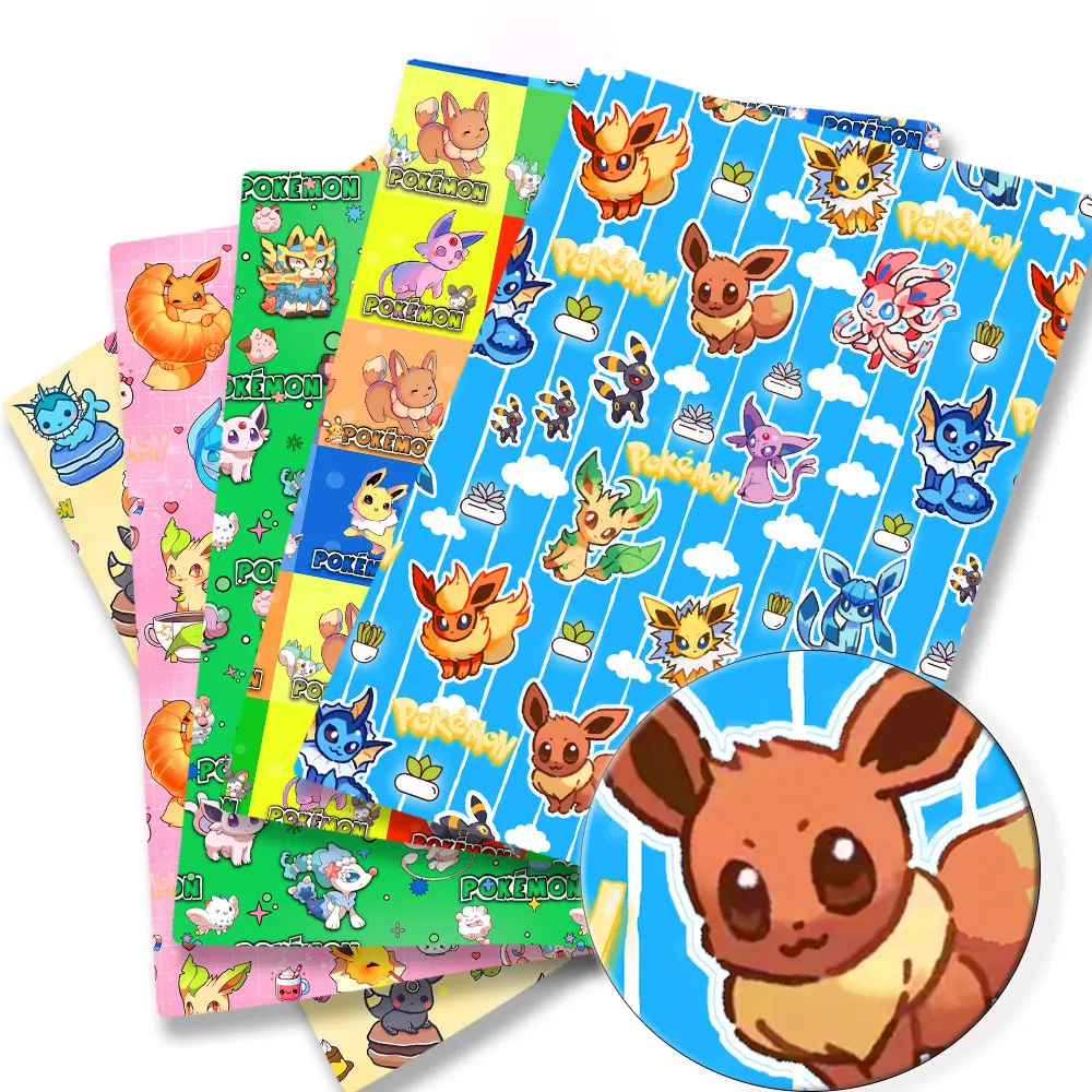 Sewing Production - Pokemon Cartoon Fabric140*50cm Handmade Sewing Patchwork