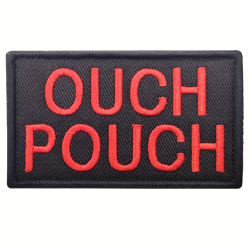Velcro Sew On - Ouch Pouch Embroidered Patch – Tactical