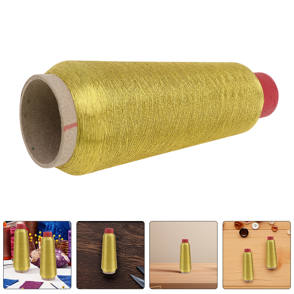 Sewing Roll - 2 Rolls Premium Golden Metallic Sewing