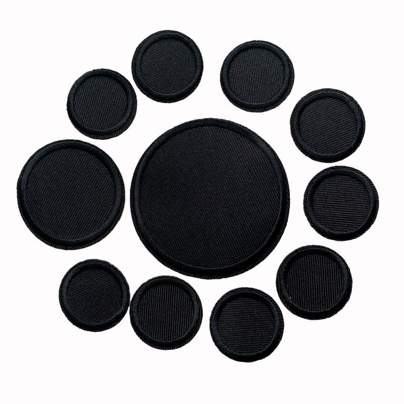 Velcro Sew On - Bộ 5 Đen Tròn Miếng Dán