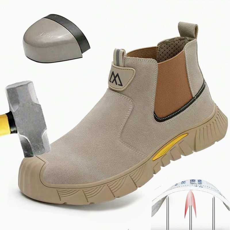 Sewing Industry - Lightweight Men's Safety Shoes Sturdy Men's