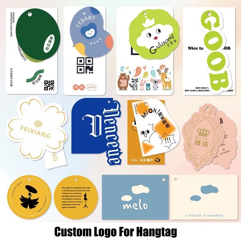 Custom Hang Tags for Clothes D - đánh giá và giá Sewing Labels