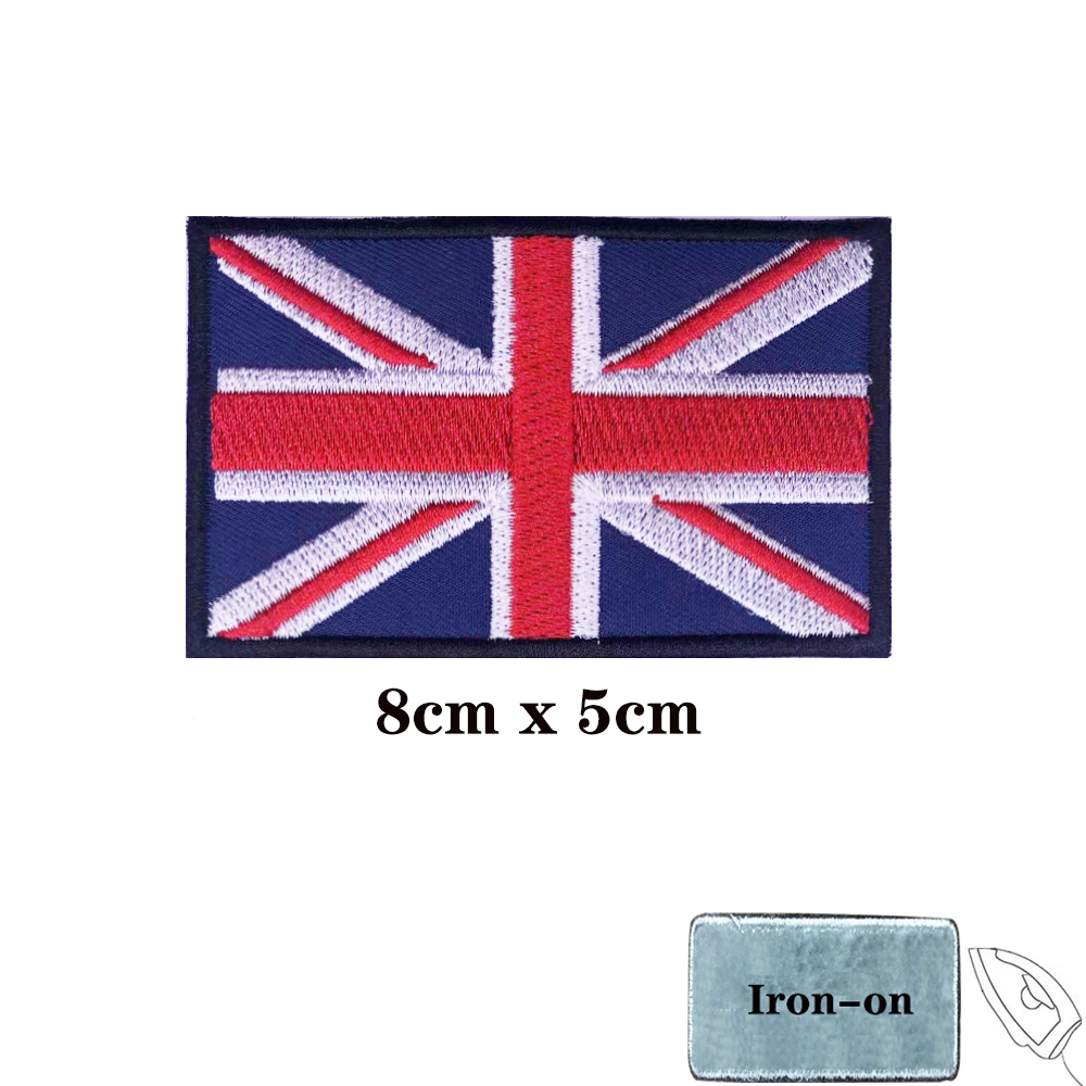 British flag U.K Patches Engla - đánh giá và giá Velcro Sew On
