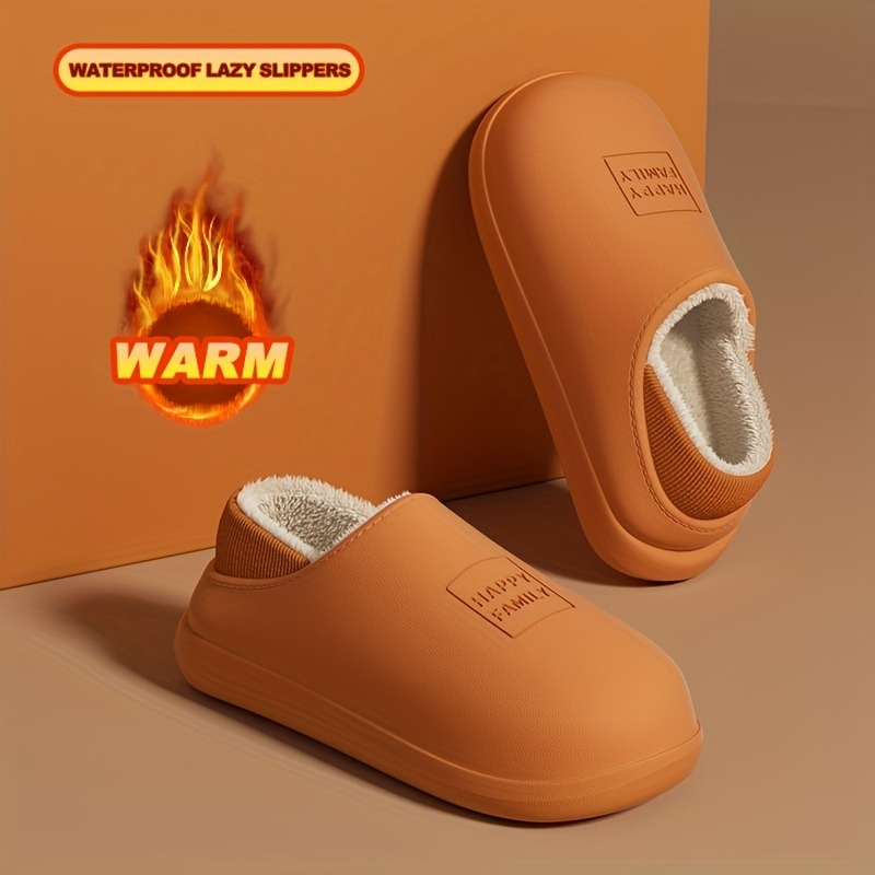 Winter EVA Warm Slippers Men W - đánh giá và giá Sewing Fleece