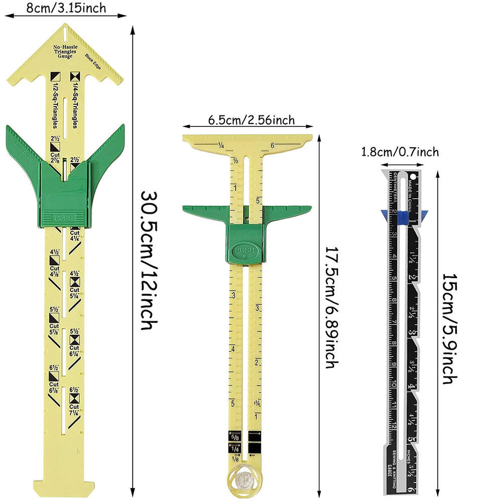5-in-1 Sliding Gauge Measuring - đánh giá và giá Sewing Lab