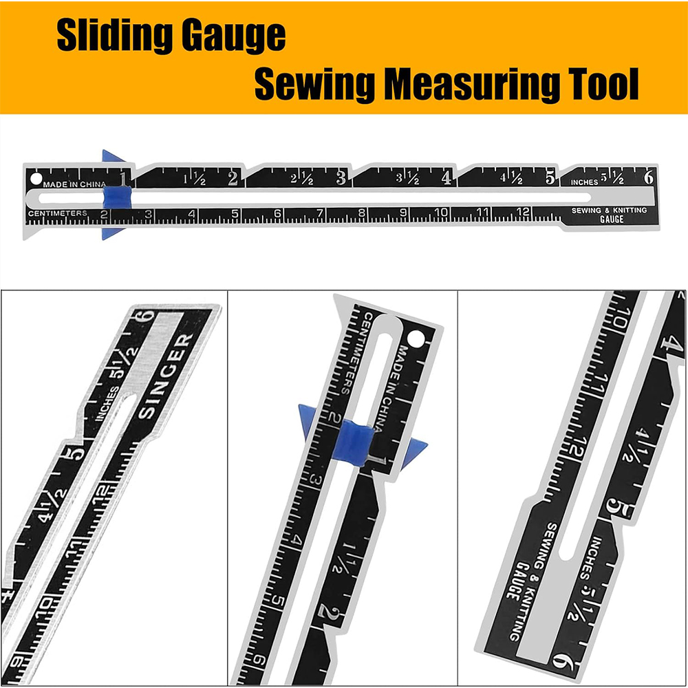 5-in-1 Sliding Gauge Measuring - đánh giá và giá Sewing Lab