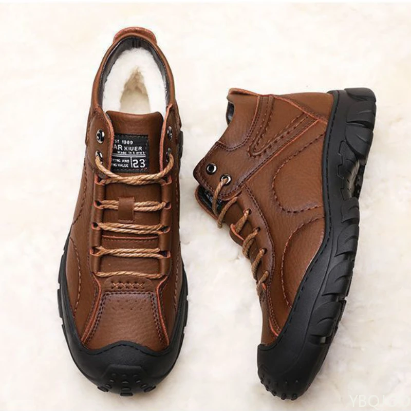 Men's Winter Velvet Thick Boot - đánh giá và giá Sewing Fleece