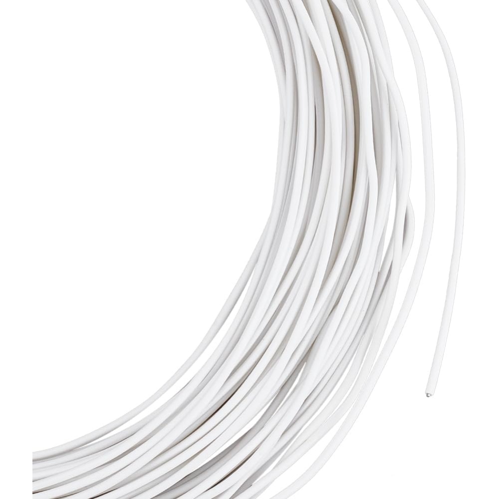 30m White Millinery Wire 2mm D - đánh giá và giá Sewing Kit