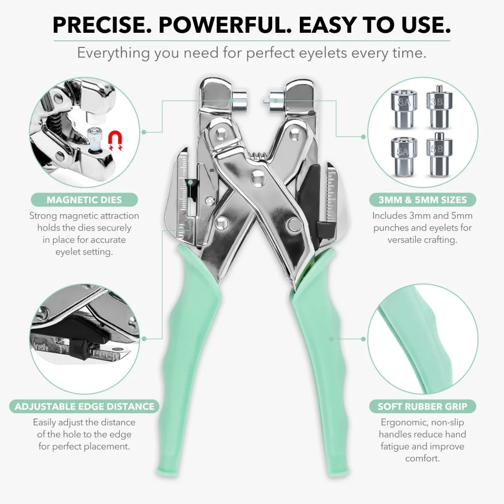 Grommet Tool Kit Handheld Hole - đánh giá và giá Sewing Kit