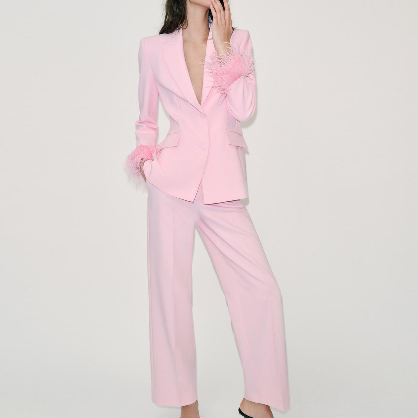 Women's Fashion Suit Set 2026  - đánh giá và giá Shoulder Pad Set In