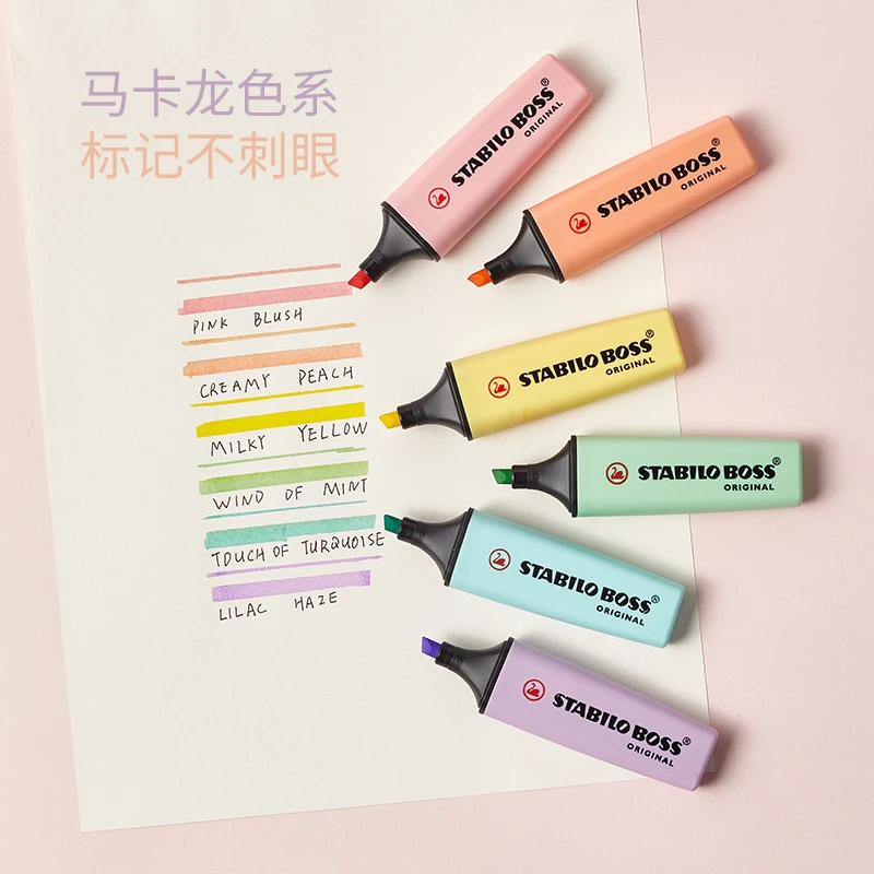 1/6PCS Germany Stabilo BOSS Ma - đánh giá và giá Stabilo Marker Boss