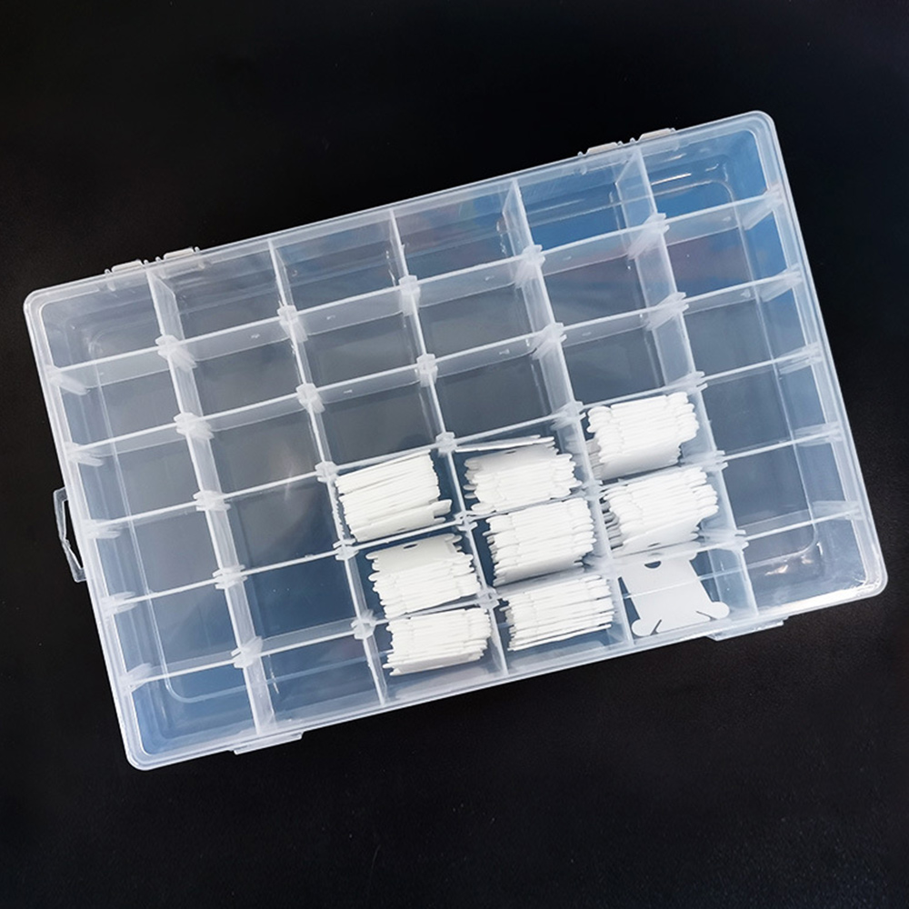 J1UL1N 36 Grids Plastic Embroi - đánh giá và giá Bobbin Organizer Box