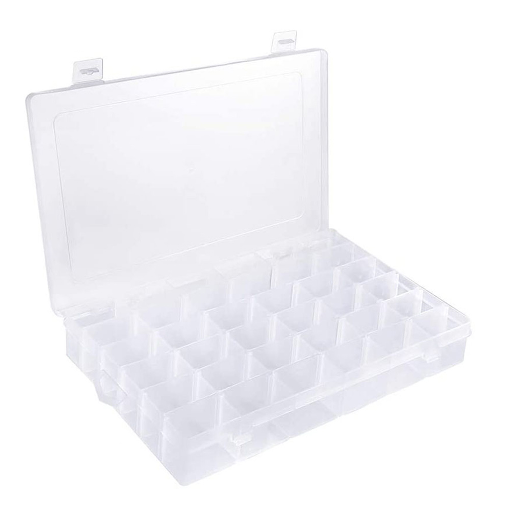 J1UL1N 36 Grids Plastic Embroi - đánh giá và giá Bobbin Organizer Box