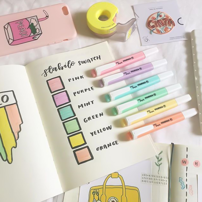 1 Cái Đức STABILO Cao Cấp Macr - đánh giá và giá Stabilo Marker Boss