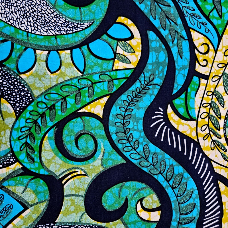 6Yards Long 46'' Wide African  - đánh giá và giá Sewing Batik