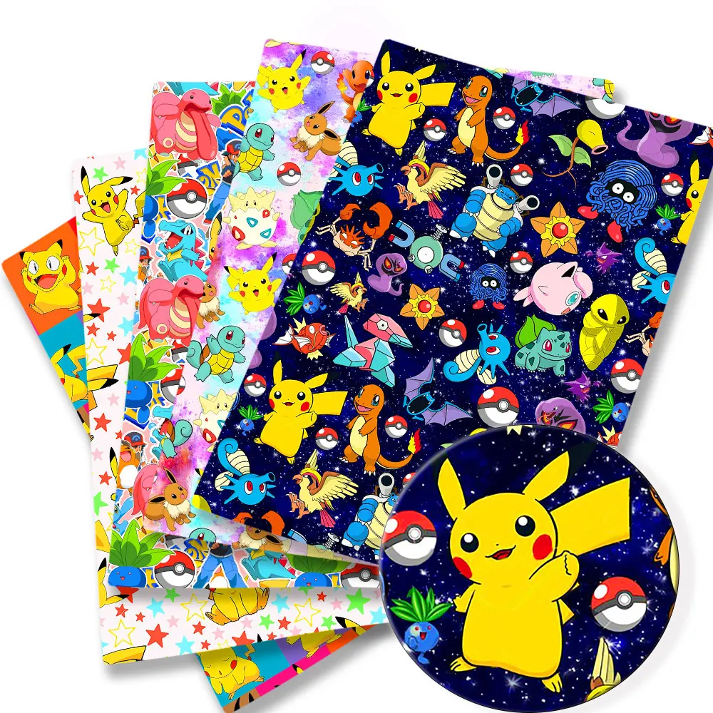 Pokemon Cartoon Fabric140*50cm - đánh giá và giá Sewing Production