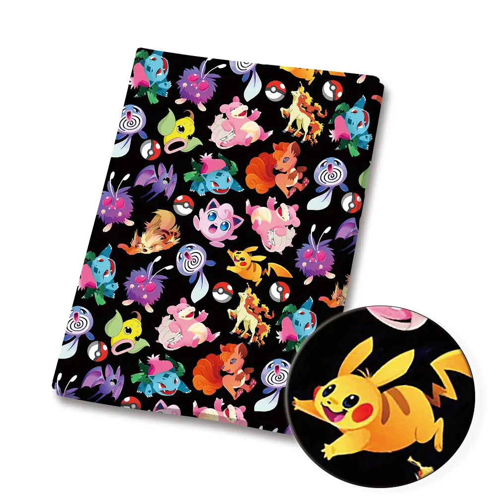 Pokemon Cartoon Fabric140*50cm - đánh giá và giá Sewing Production