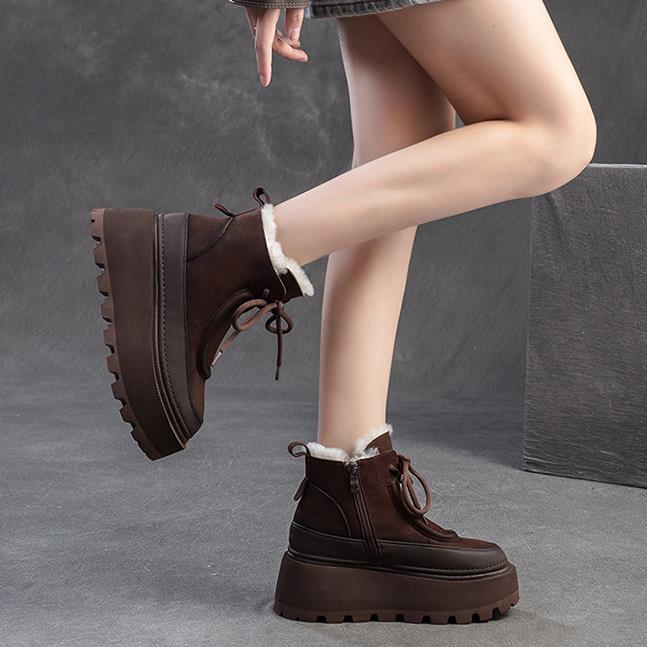 Women's Retro Winter Snow Boot - đánh giá và giá Sewing Fleece