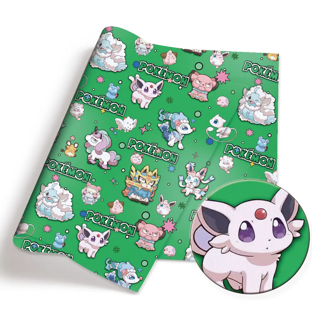 Pokemon Cartoon Fabric140*50cm - đánh giá và giá Sewing Production