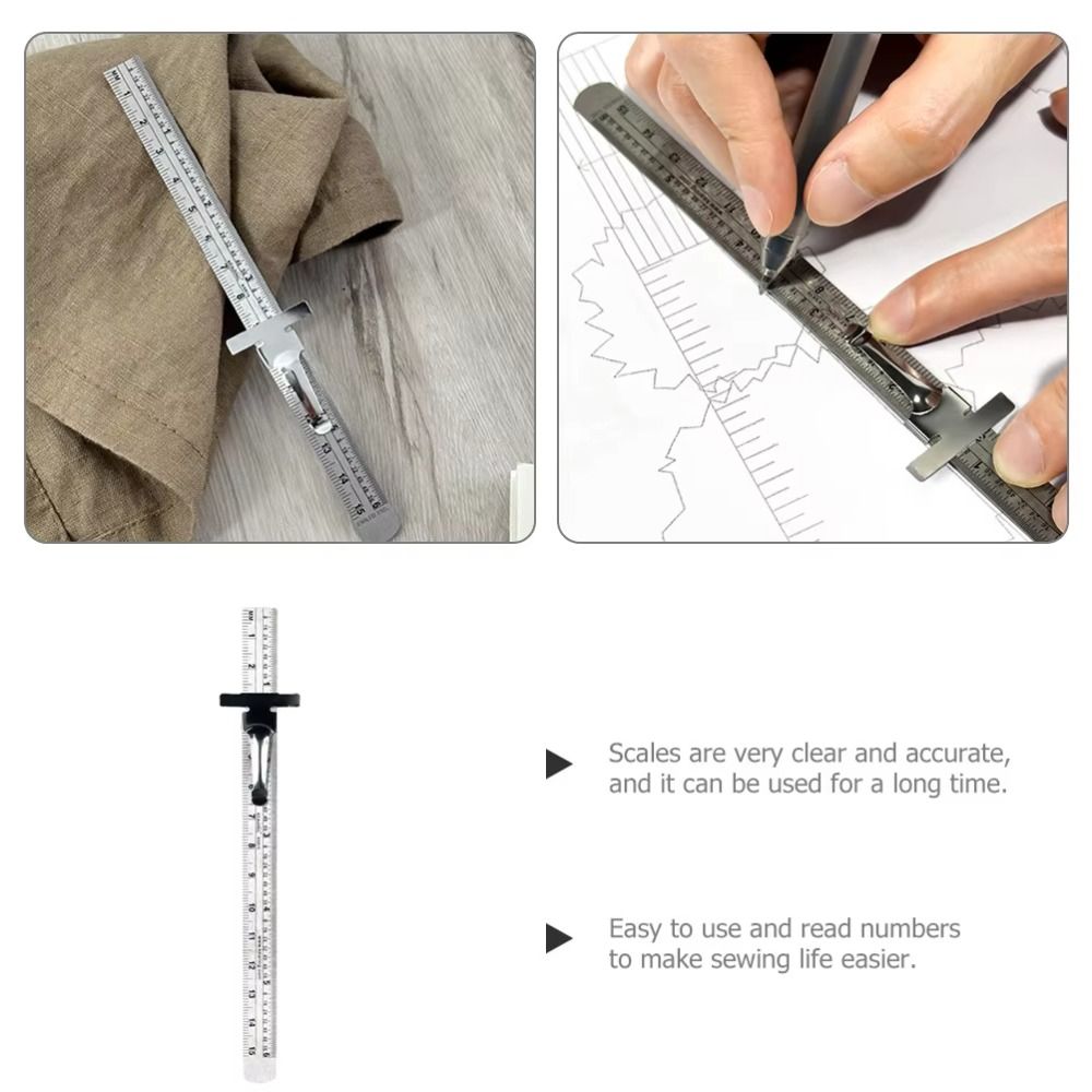 Detachable Clip Stainless Stee - đánh giá và giá Seam Gauge Metal