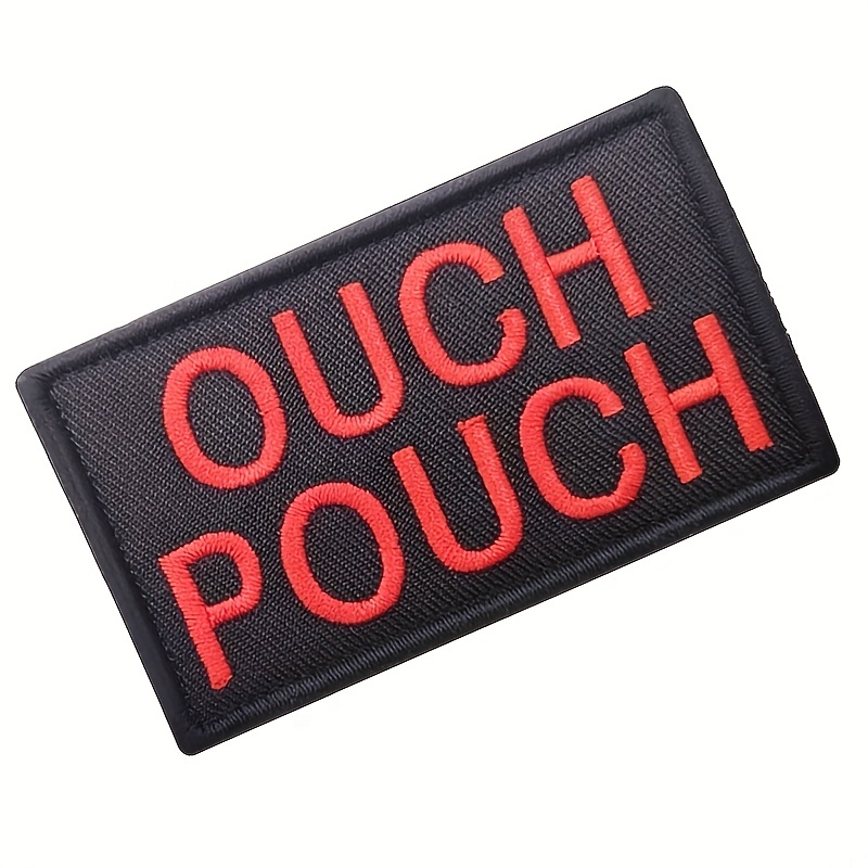 Ouch Pouch Embroidered Patch – - đánh giá và giá Velcro Sew On