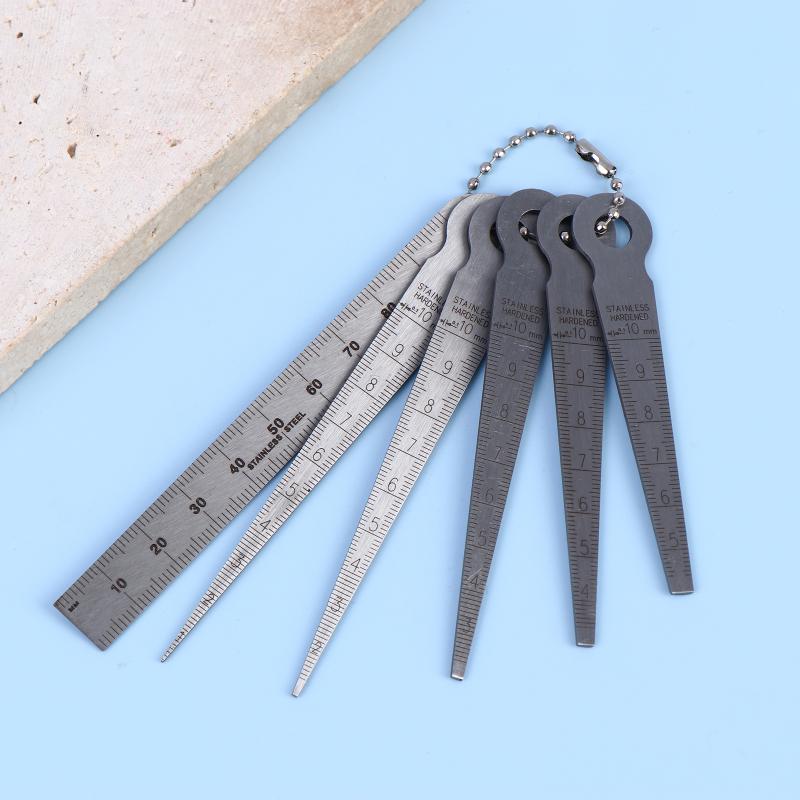 6Pcs Feeler Measuring Tool Tap - đánh giá và giá Seam Gauge Metal