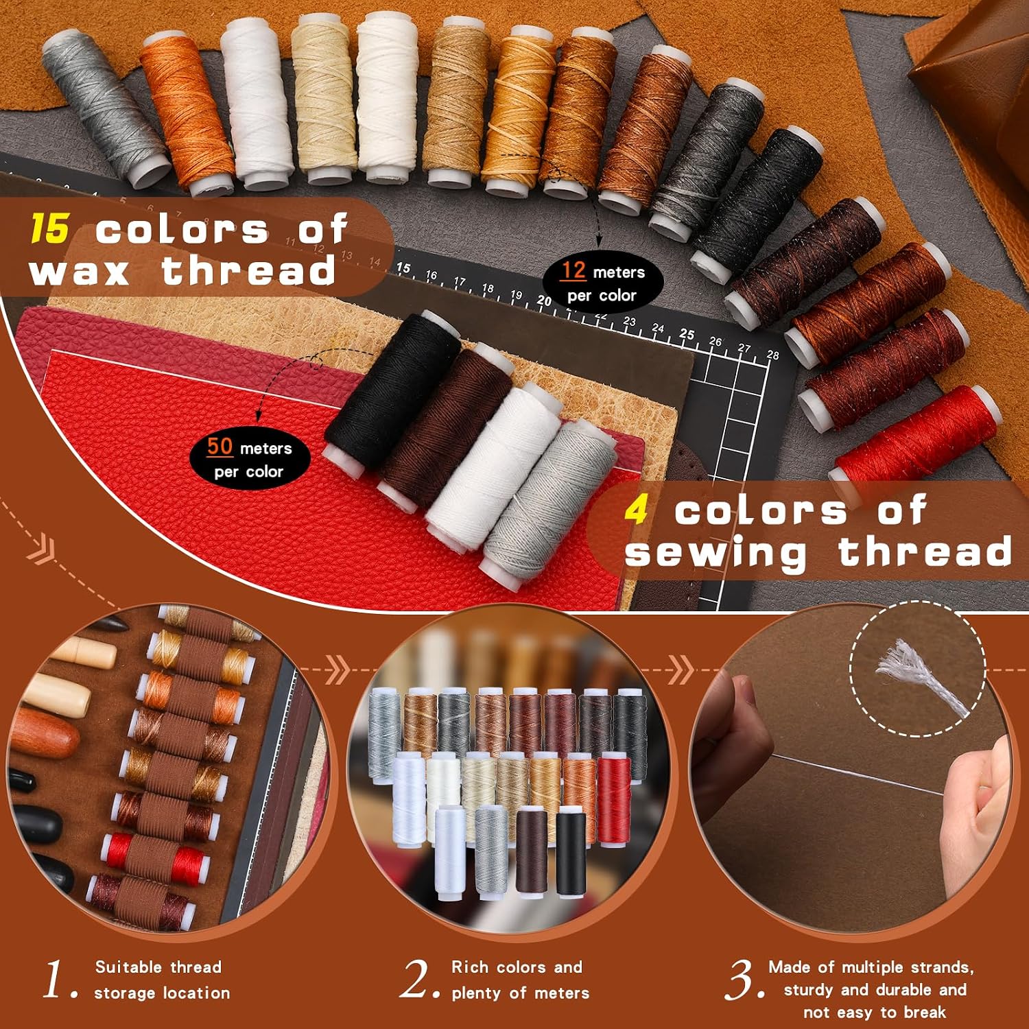 Leather Tooling Kit Leather Cr - đánh giá và giá Sewing Kit