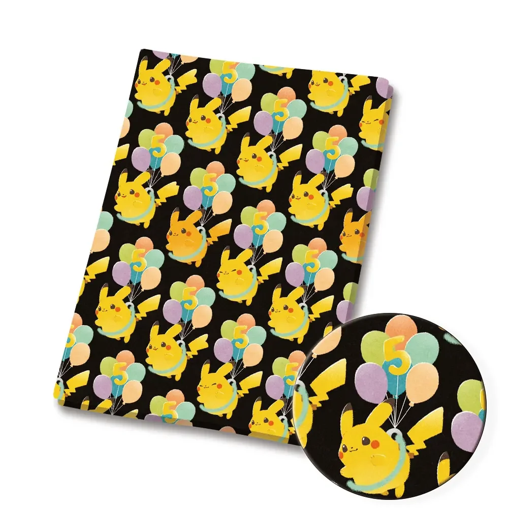 Pokemon Cartoon Fabric140*50cm - đánh giá và giá Sewing Production
