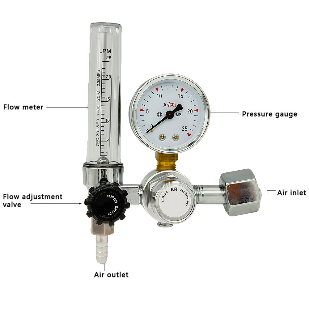 2025 NEW 0-25Mpa Argon Regulat - đánh giá và giá Seam Gauge Metal