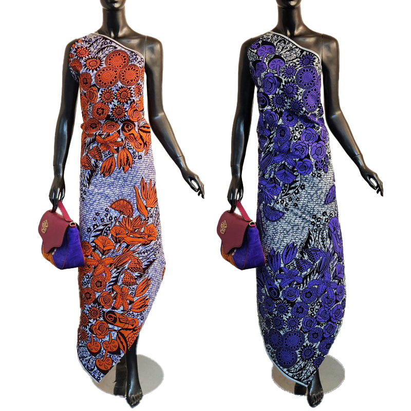 6Yards Long Cotton African Sty - đánh giá và giá Sewing Batik