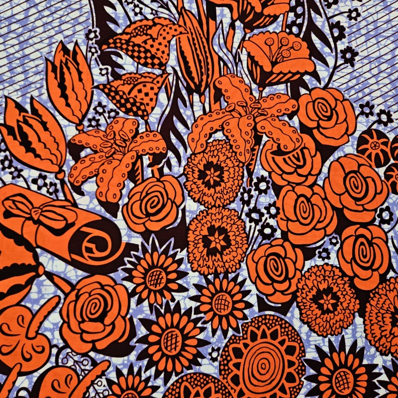 6Yards Long Cotton African Sty - đánh giá và giá Sewing Batik