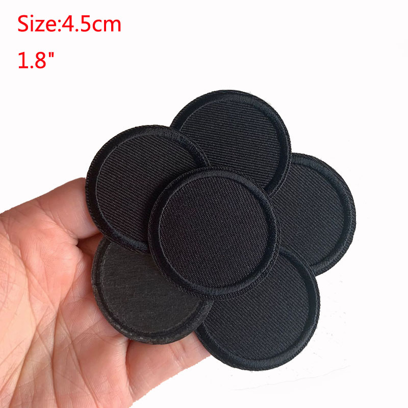 Bộ 5 Đen Tròn Miếng Dán Cho Qu - đánh giá và giá Velcro Sew On