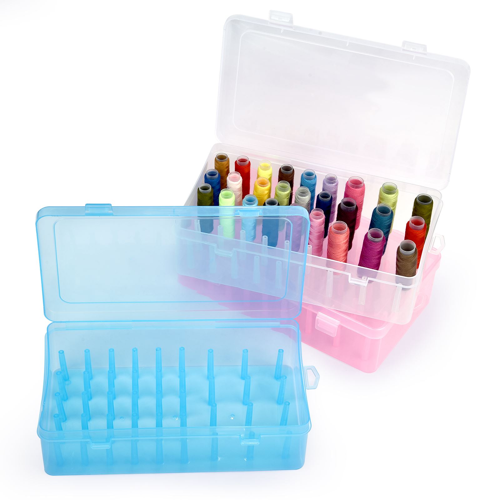 42 Axis Sewing Threads Box Bob - đánh giá và giá Bobbin Organizer Box