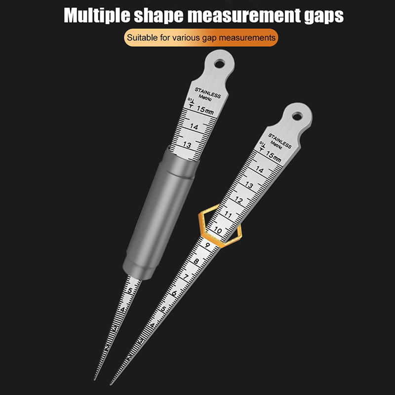 1-15mm Stainless Steel Taper G - đánh giá và giá Seam Gauge Metal