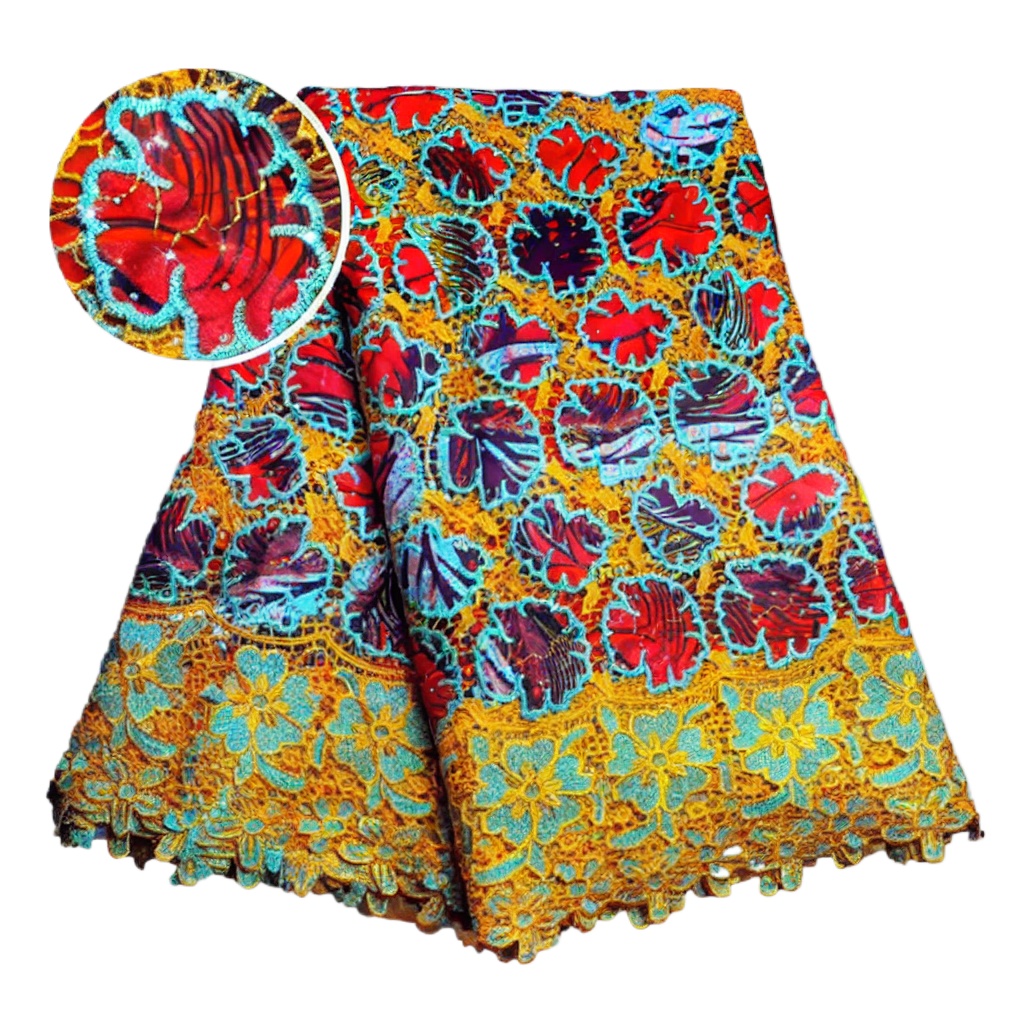 100% Cotton African Glitter Wa - đánh giá và giá Sewing Batik