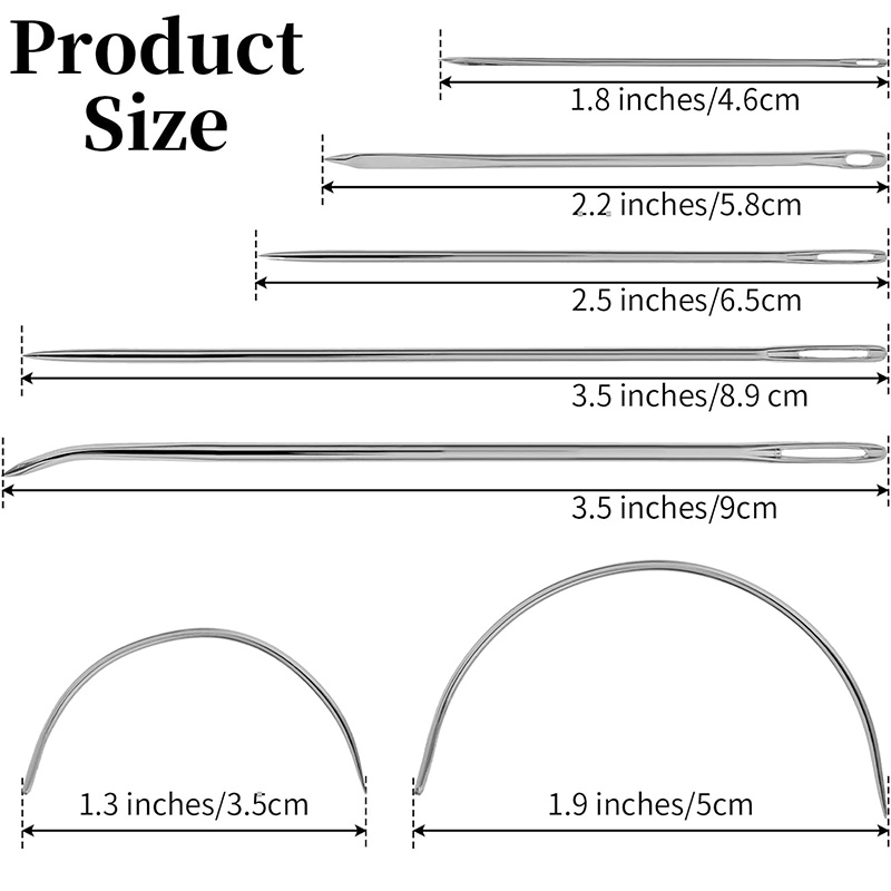 14 Pcs Heavy Duty Hand Sewing  - đánh giá và giá Leather Needle Heavy