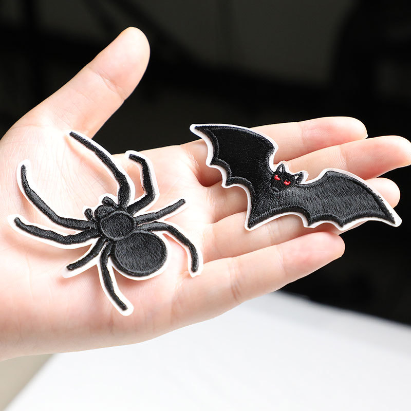 Spider Scorpion Bat Black Anim - đánh giá và giá Velcro Sew On