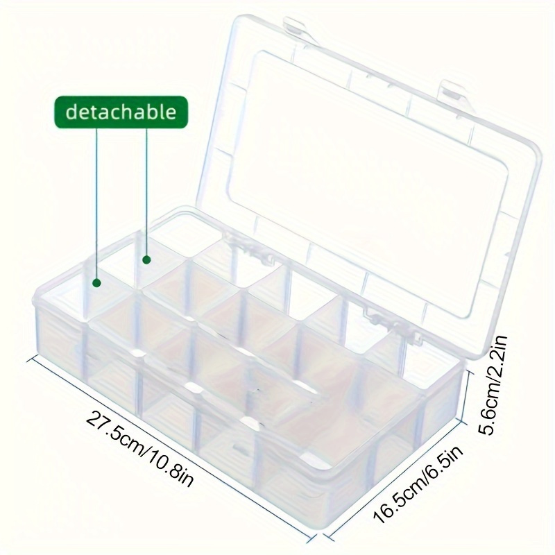 Portable 15-Compartment Sewing - đánh giá và giá Bobbin Organizer Box