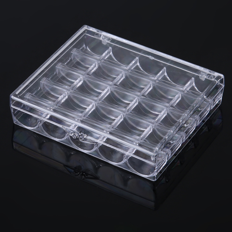 1pc 25 Spools Empty Bobbins St - đánh giá và giá Bobbin Organizer Box