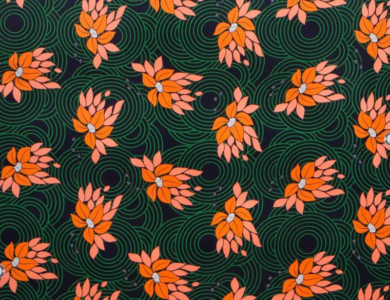 Châu Phi Nigeria in hình vải B - đánh giá và giá Sewing Batik