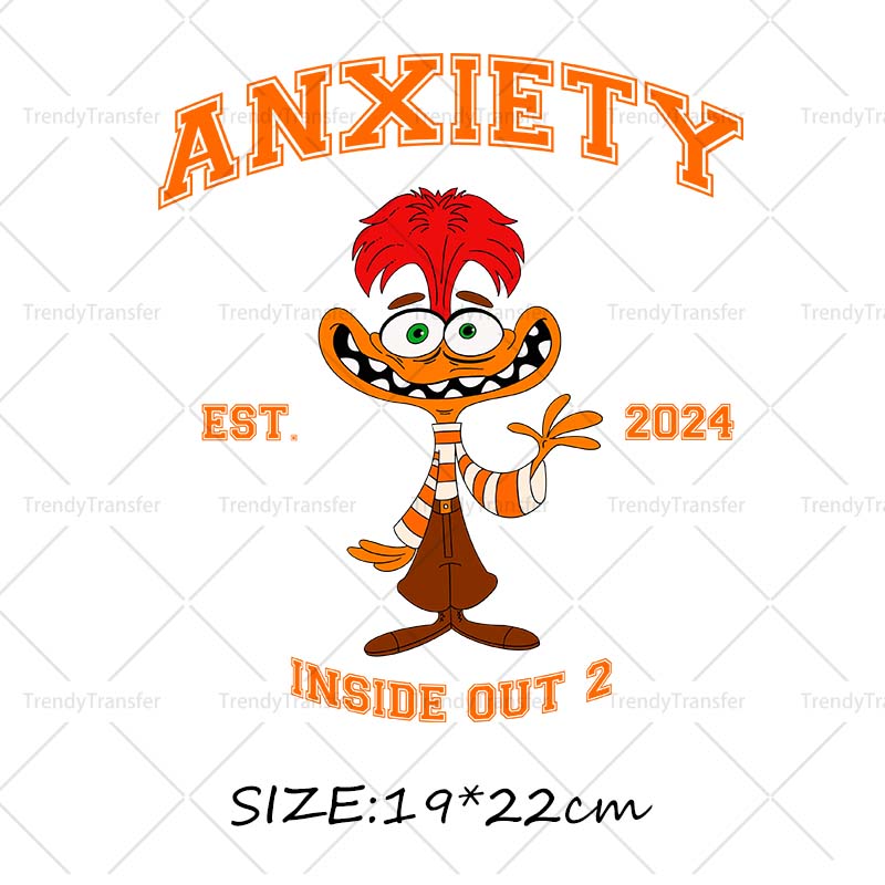 Inside Out Iron on Decals Heat - đánh giá và giá Velcro Sew On
