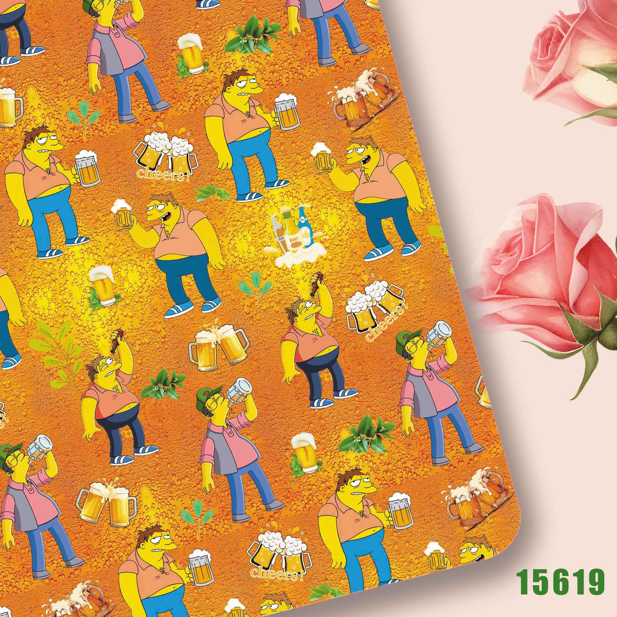 Cartoon THE SIMPSONS Polyester - đánh giá và giá Sewing Production