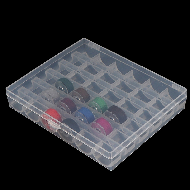 1pc 36 Spools Empty Bobbins St - đánh giá và giá Bobbin Organizer Box