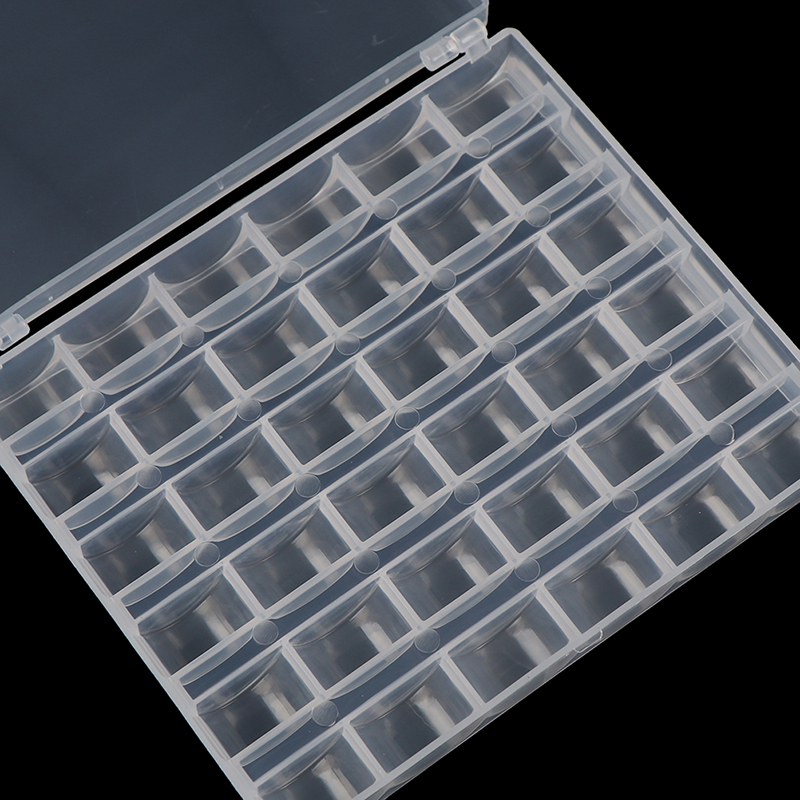1pc 36 Spools Empty Bobbins St - đánh giá và giá Bobbin Organizer Box