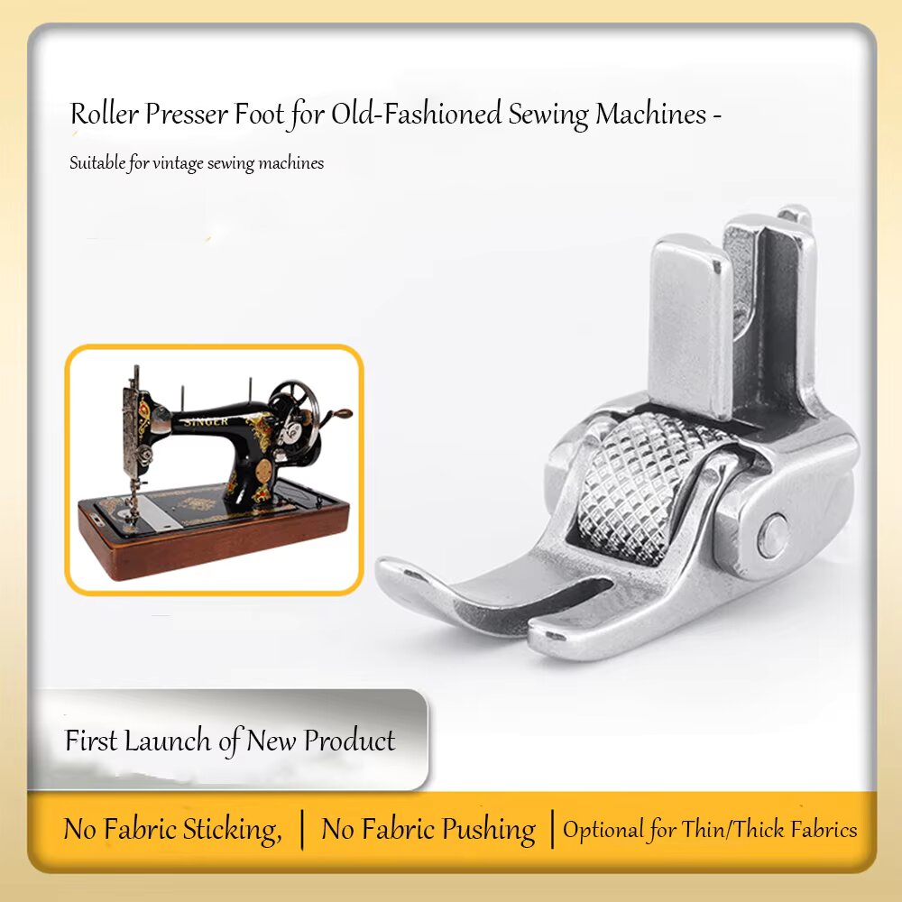 All Steel Roller Presser Foot  - đánh giá và giá Sewing Roll