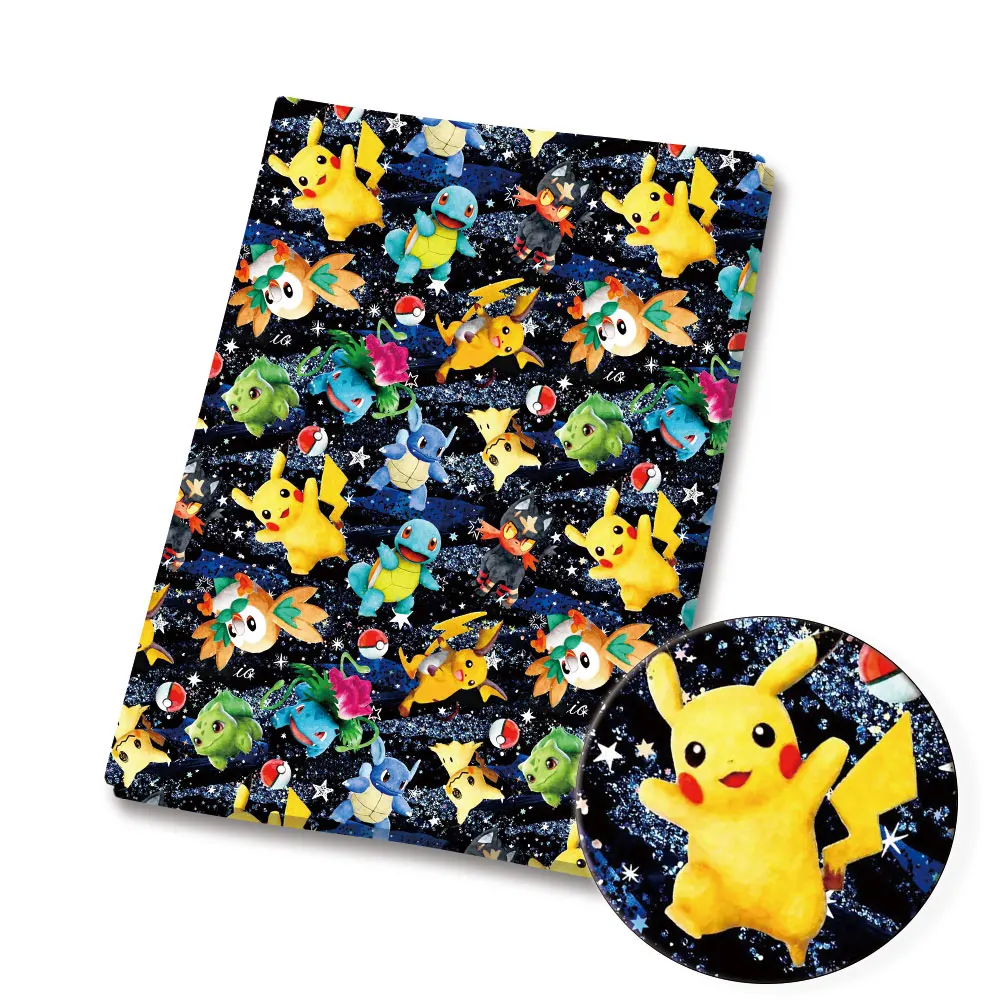 Pokemon Cartoon Fabric140*50cm - đánh giá và giá Sewing Production
