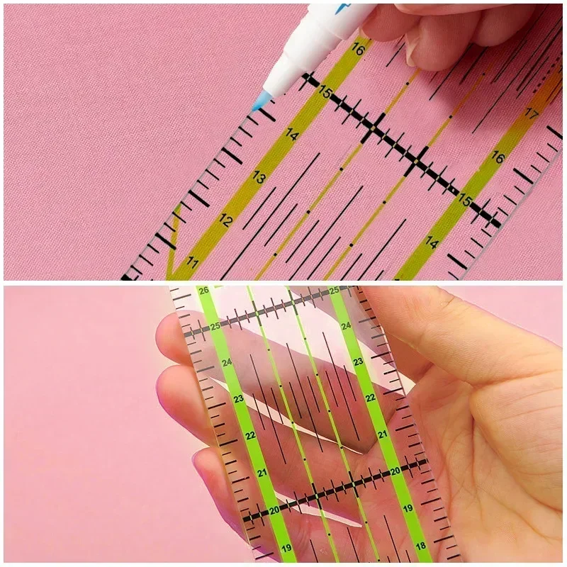 1/2 Chiếc Quilting Miếng Dán C - đánh giá và giá Sewing Gauge Ruler