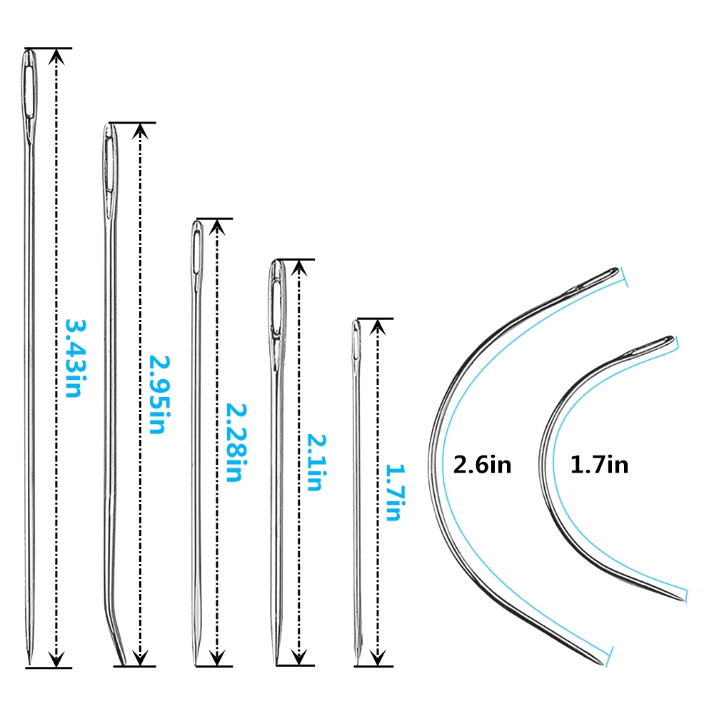 7 PCS/Pack Leather Sewing Need - đánh giá và giá Leather Needle Heavy